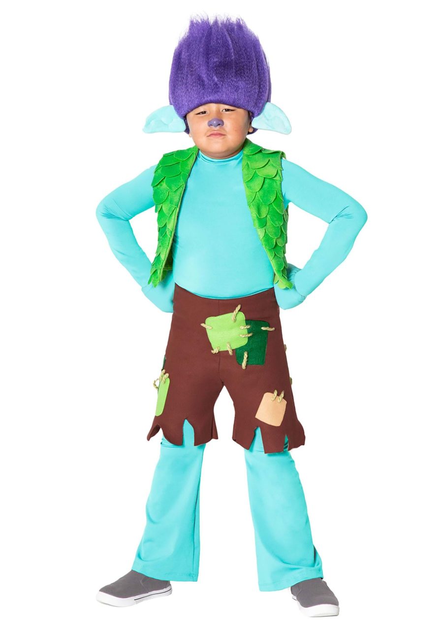 Trolls Boys Branch Premium Costume