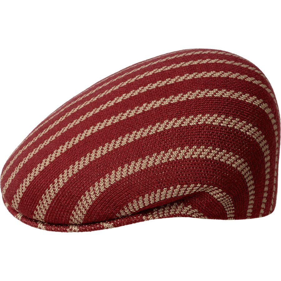 Twist Stripe 504 - Cranberry/Camel / M