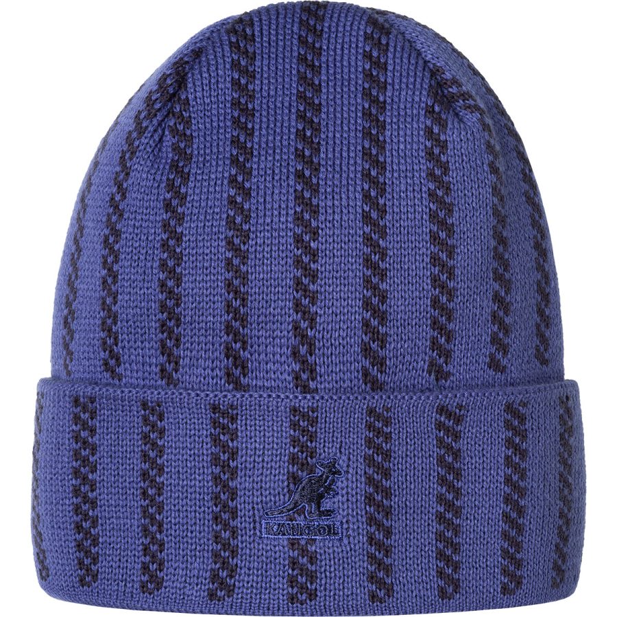 Twist Stripe Beanie - Starry Blue/Navy / 1SFM