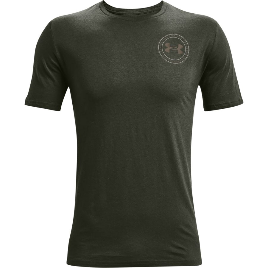 UA Men's Compass T-Shirt - Baroque Green/Victory Green/M