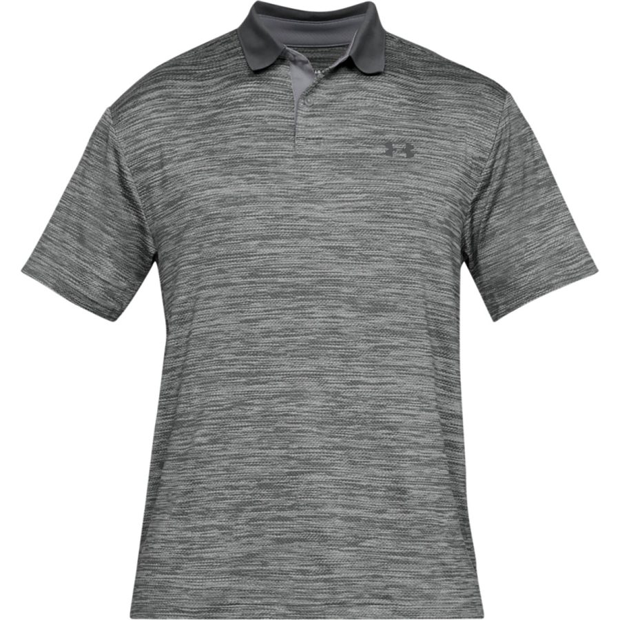 UA Men's Performance Polo - Steel/Black/M