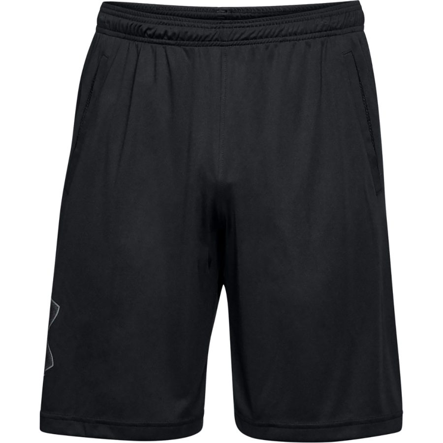 UA Men's Tech Graphic Shorts - Black/Graphite/L