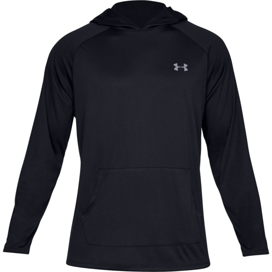 UA Men's Tech Hoodie 2.0 - Black/Pitch Grey/L