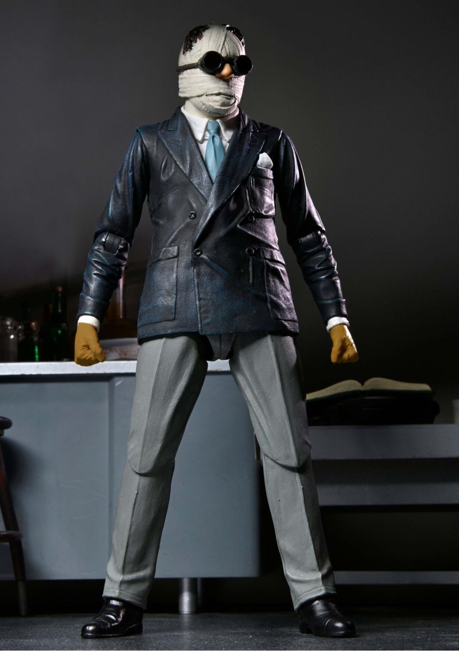 Universal Monsters Invisible Man 7 Scale Action Figure