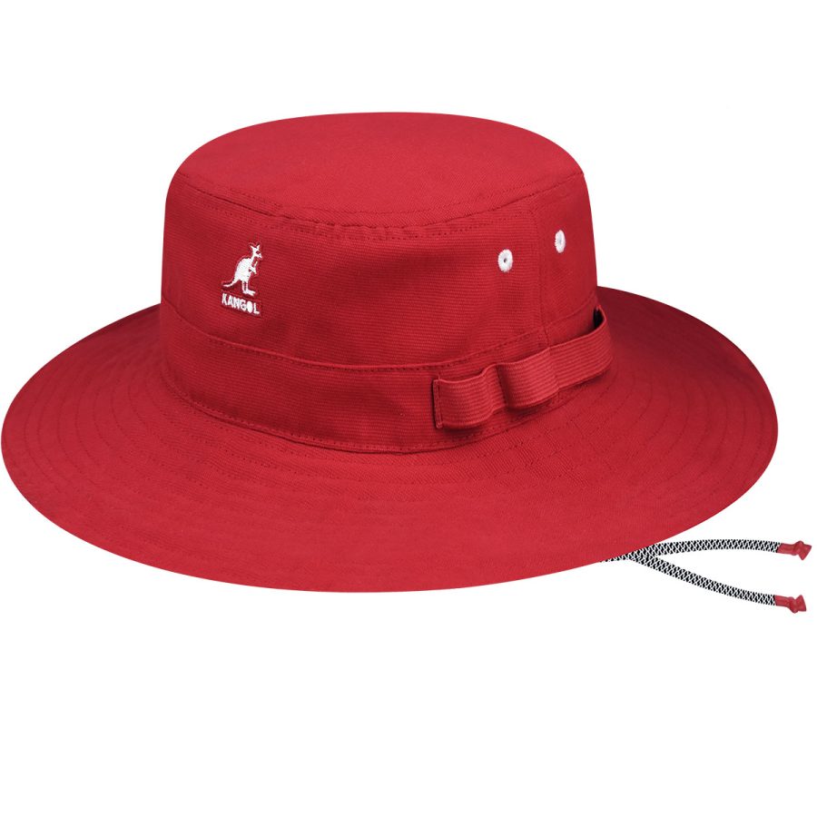 Utility Cords Jungle Hat - Red/S