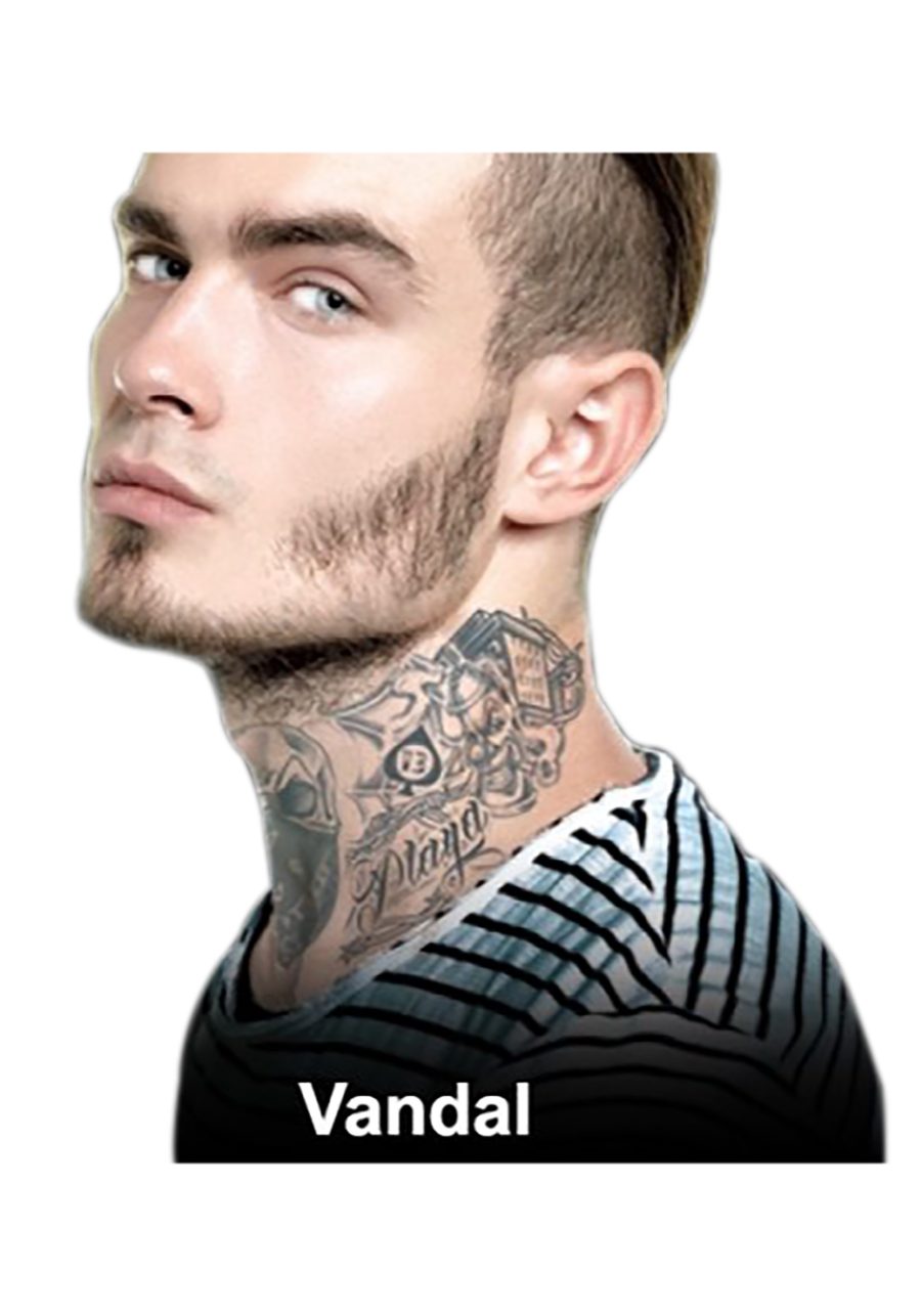 Vandal Neck Tattoos