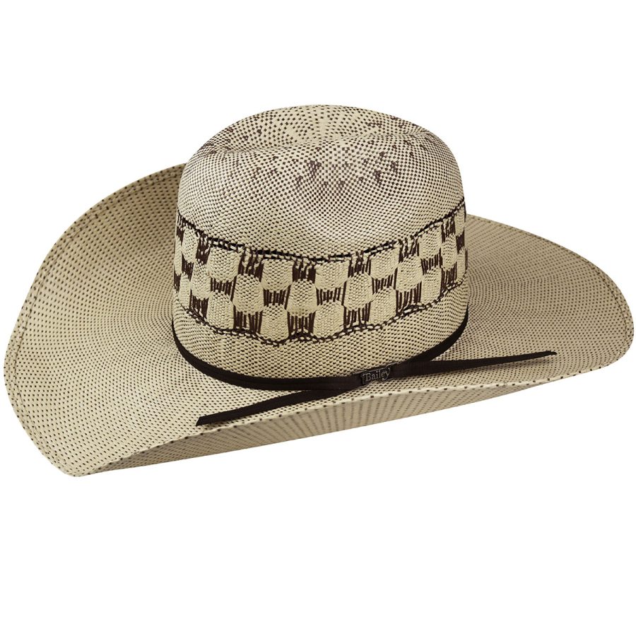 Vaughn Bangora Cowboy Hat - Tan/Brown / 6 3/4