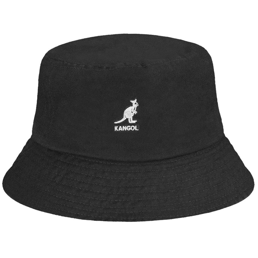 Washed Bucket Hat - Black/L