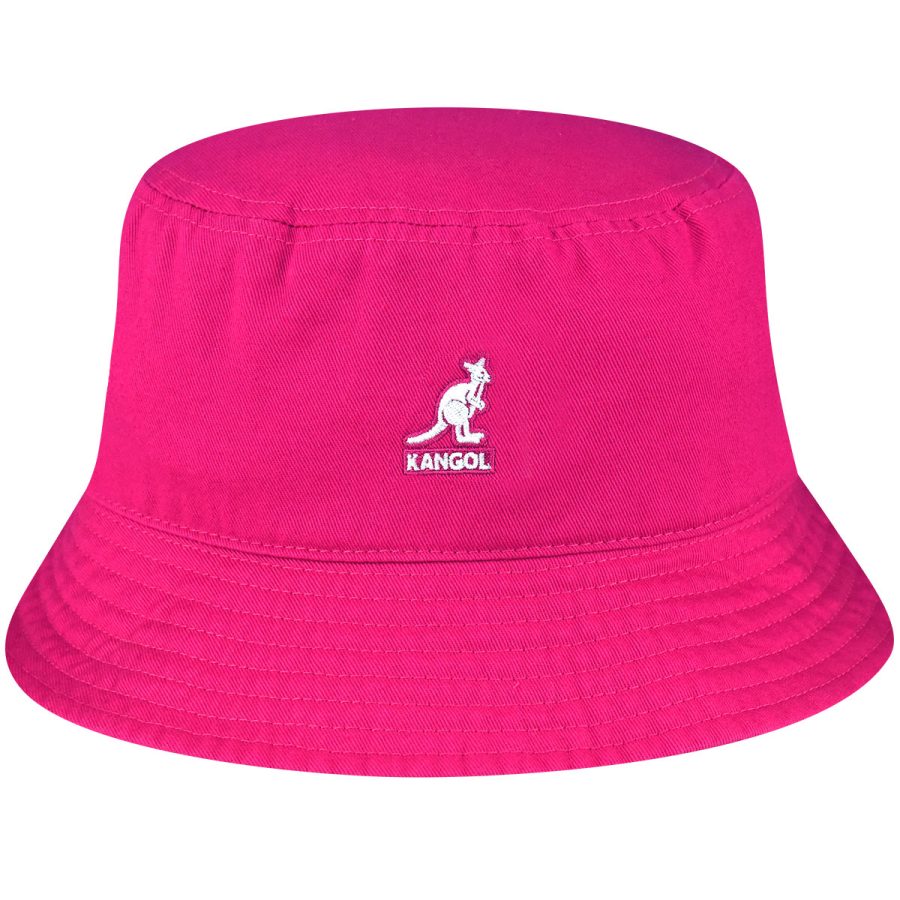 Washed Bucket Hat - Electric Pink/S