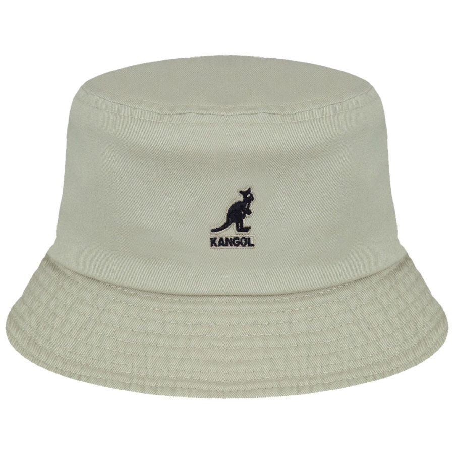 Washed Bucket Hat - Khaki/L