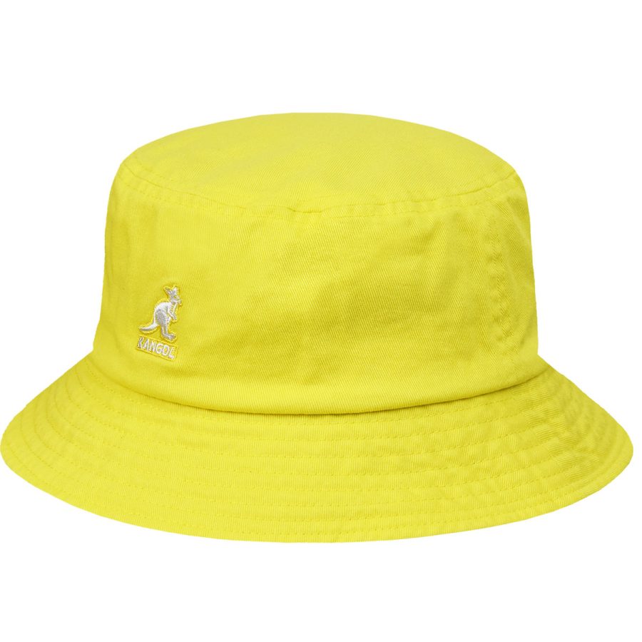 Washed Bucket Hat - Lemon Sorbet/S