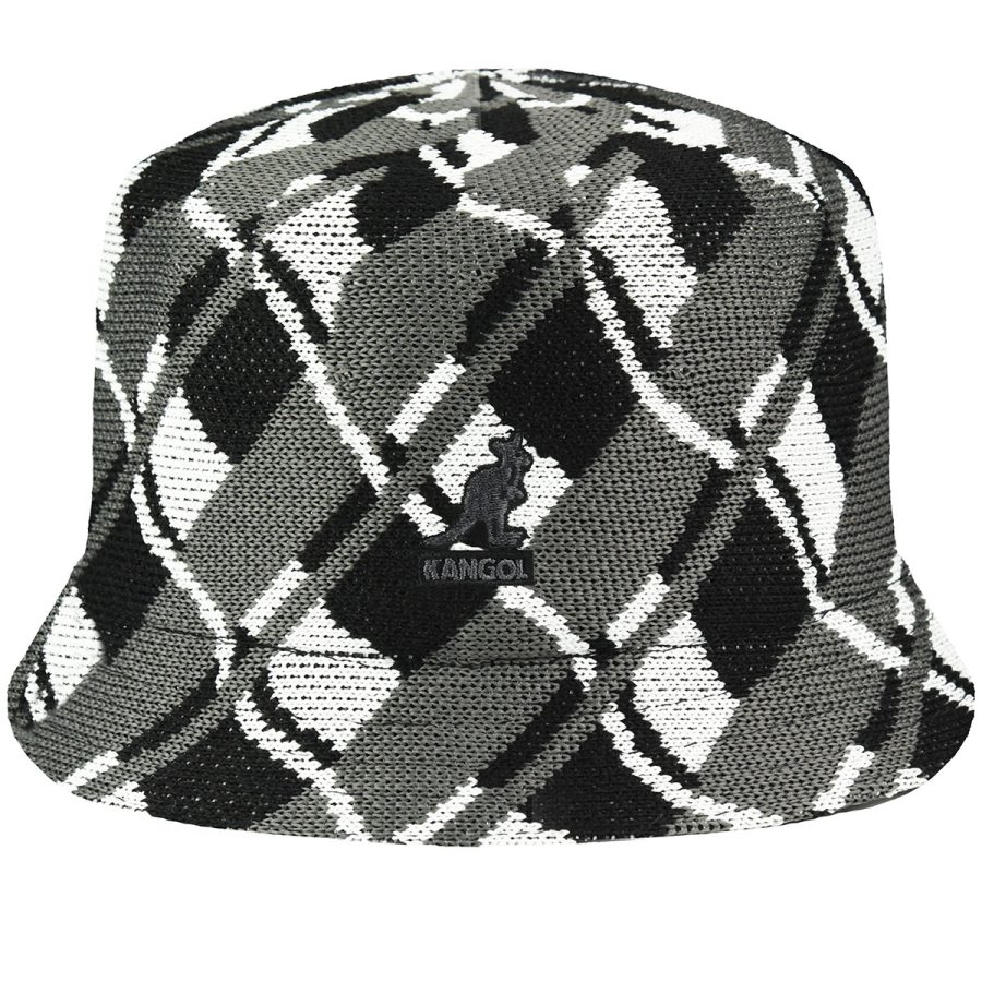 Wavy Pane Bin - Black/White / L