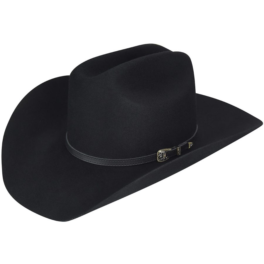 Wichita 2X Cowboy Western Hat - Black/6 3/4