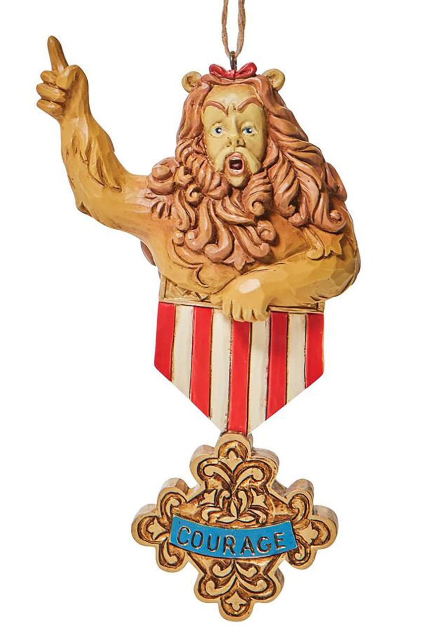 Wizard of Oz Cowardly Lion Courage Ornament