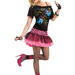 Women's 80s Pop Party Costume