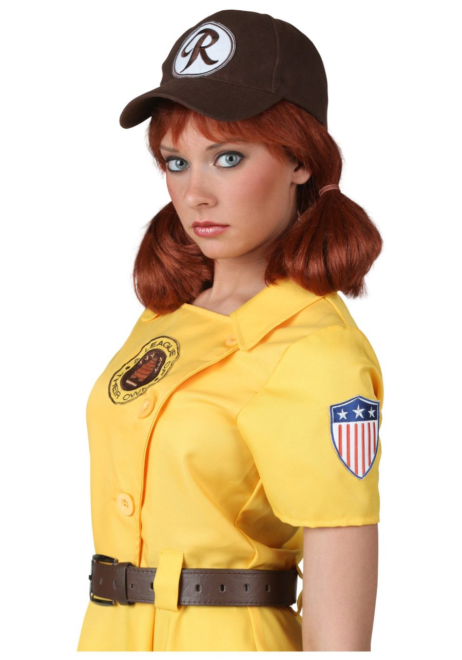 Women's A League of Their Own Kit Costume Wig