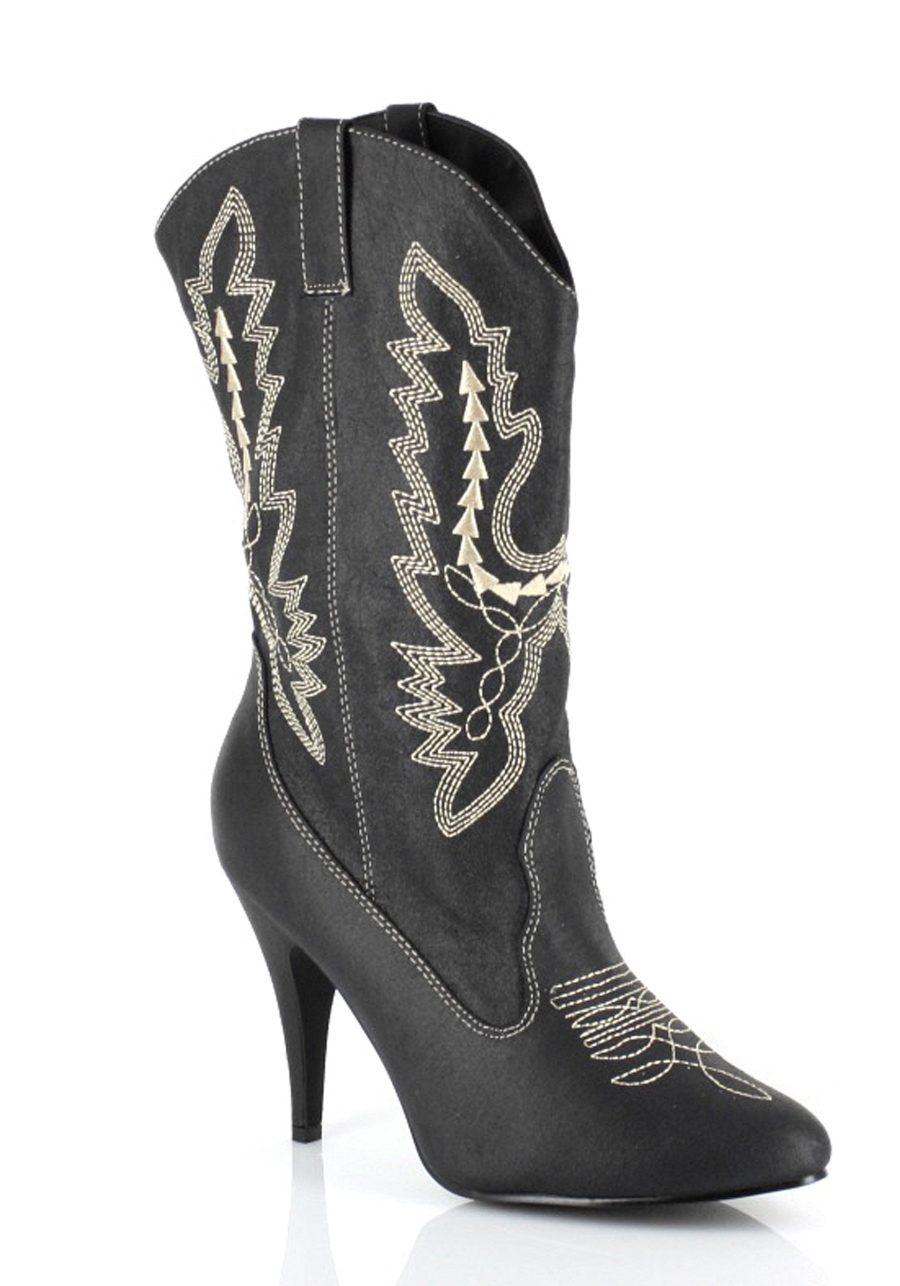 Women's Black Cowgirl Boots