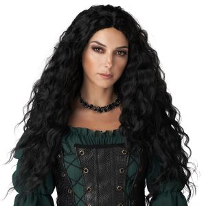 Women's Black Renaissance Wig