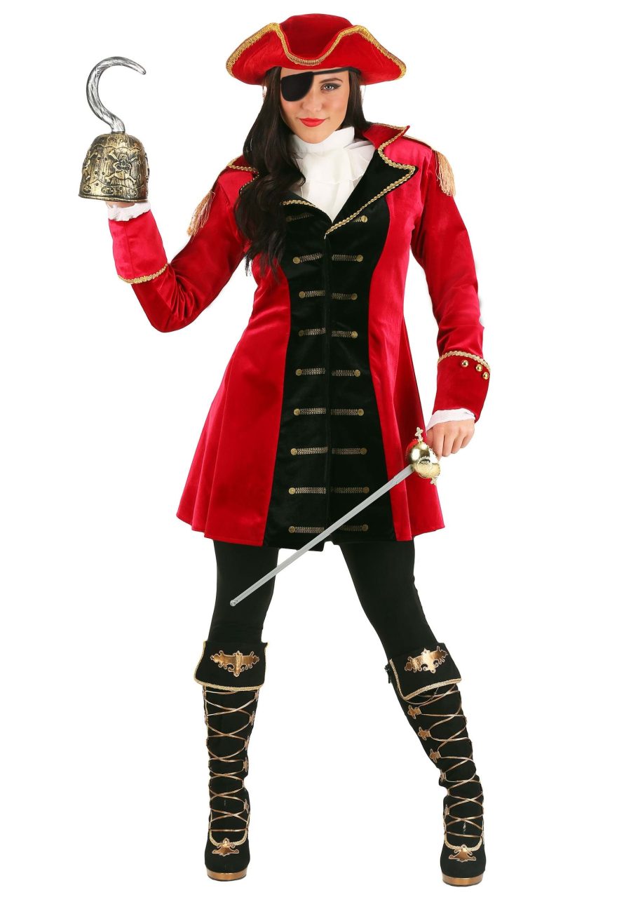 Women's Captain Hook Costume