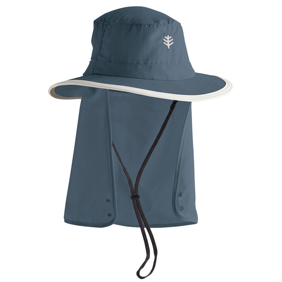 Women's Convertible Boating Hat - Midnight / S/M