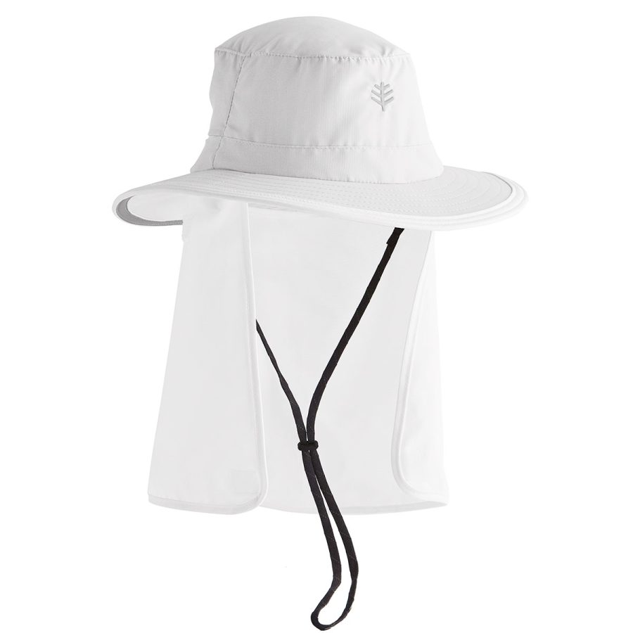 Women's Convertible Boating Hat - White / S/M