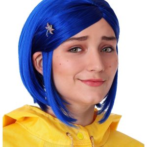 Women's Coraline Blue Costume Wig