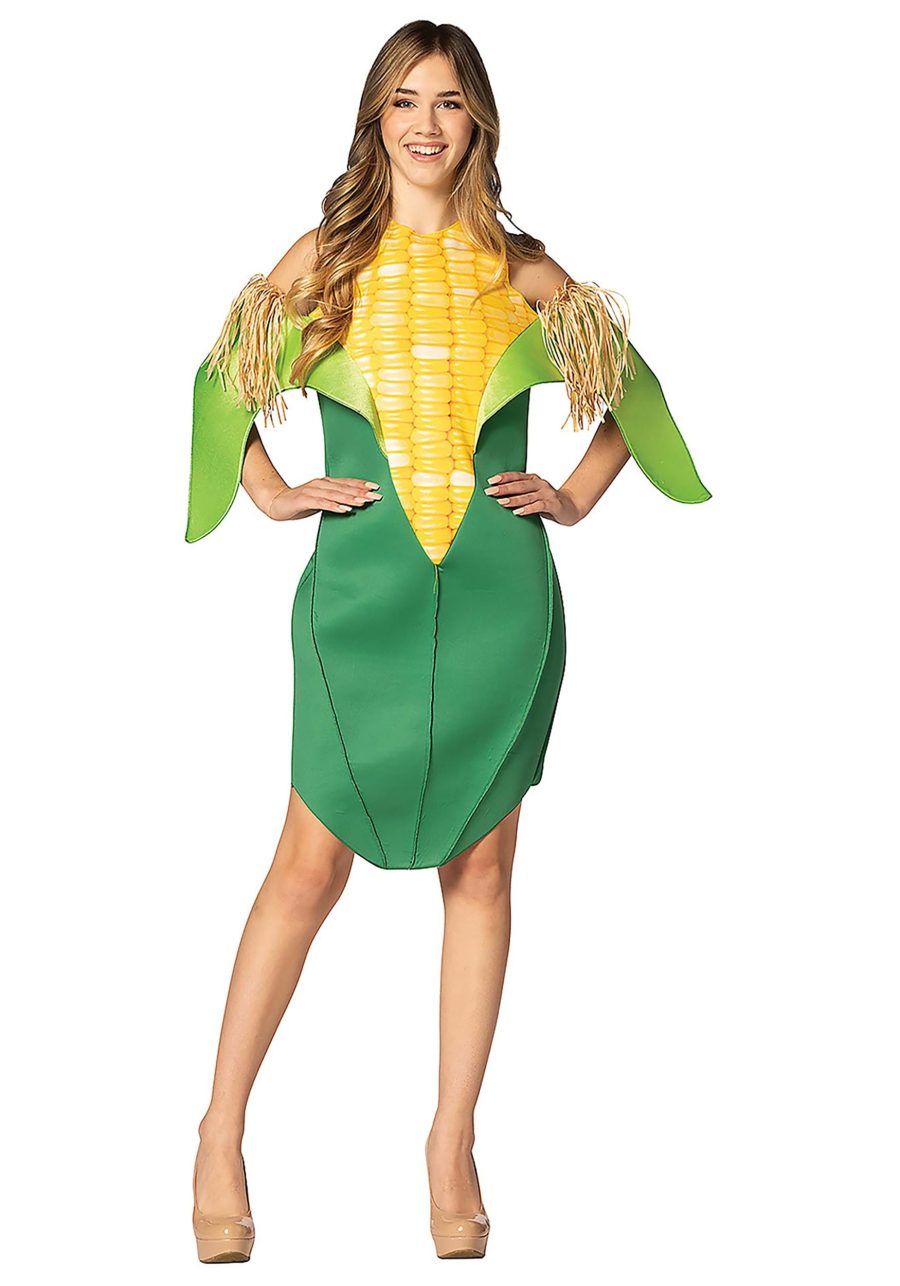 Women's Corn on the Cob Costume Dress