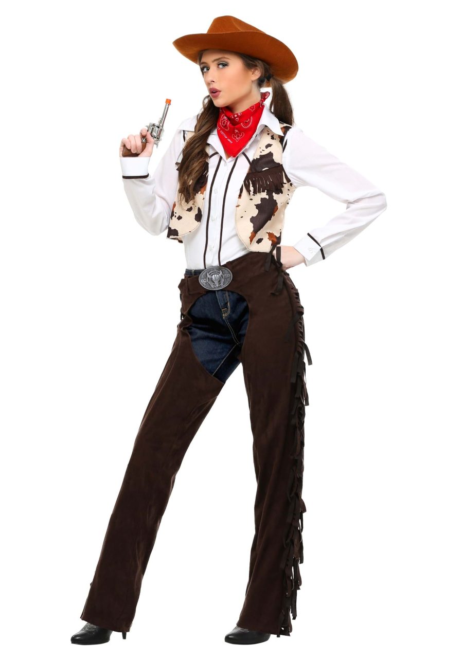 Women's Cowgirl Chaps Costume