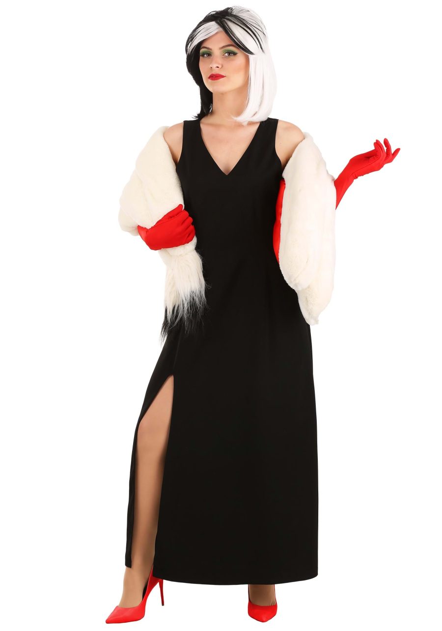 Women's Cruella De Vil Stole Costume