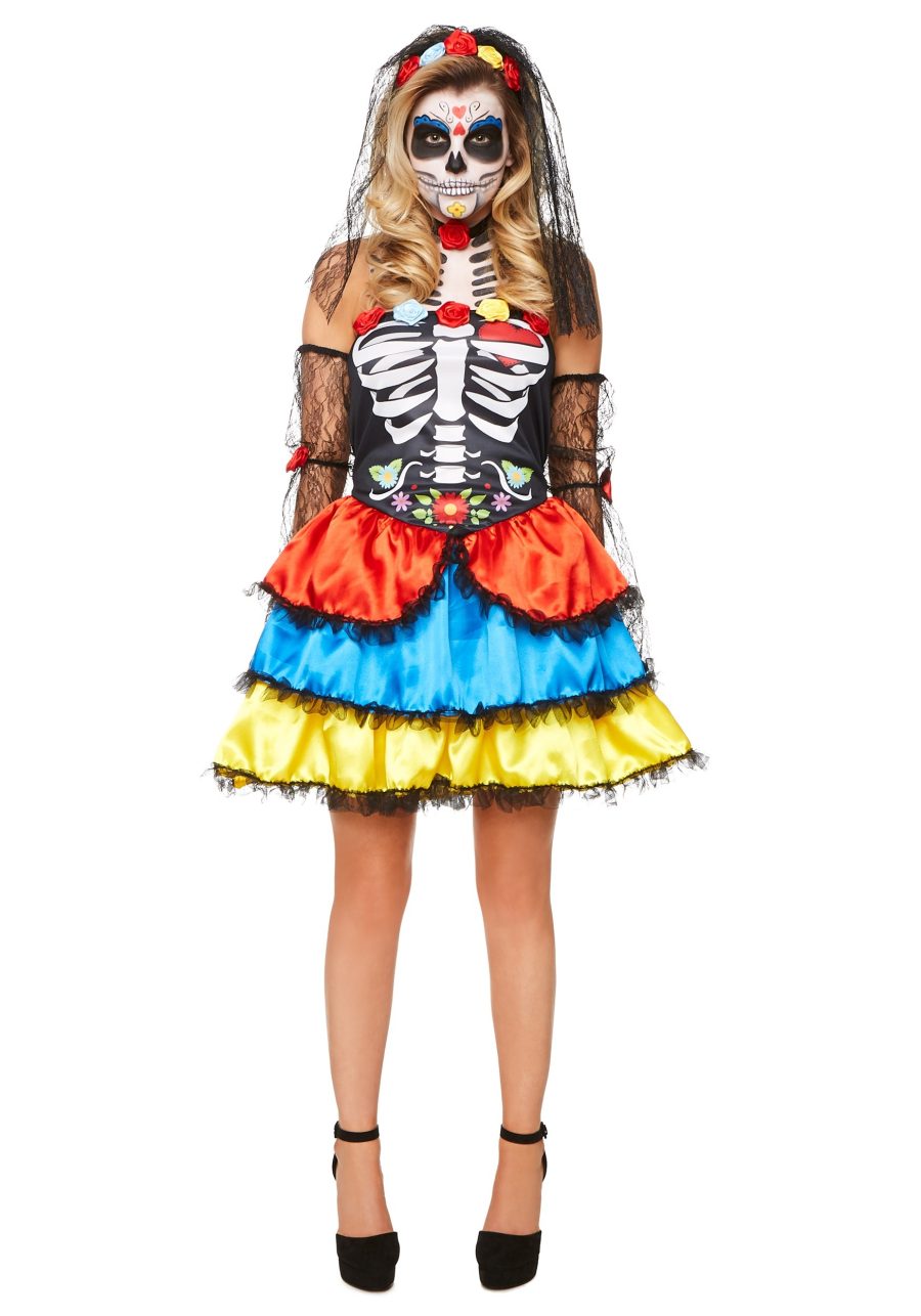 Women's Day of the Dead Senorita Costume