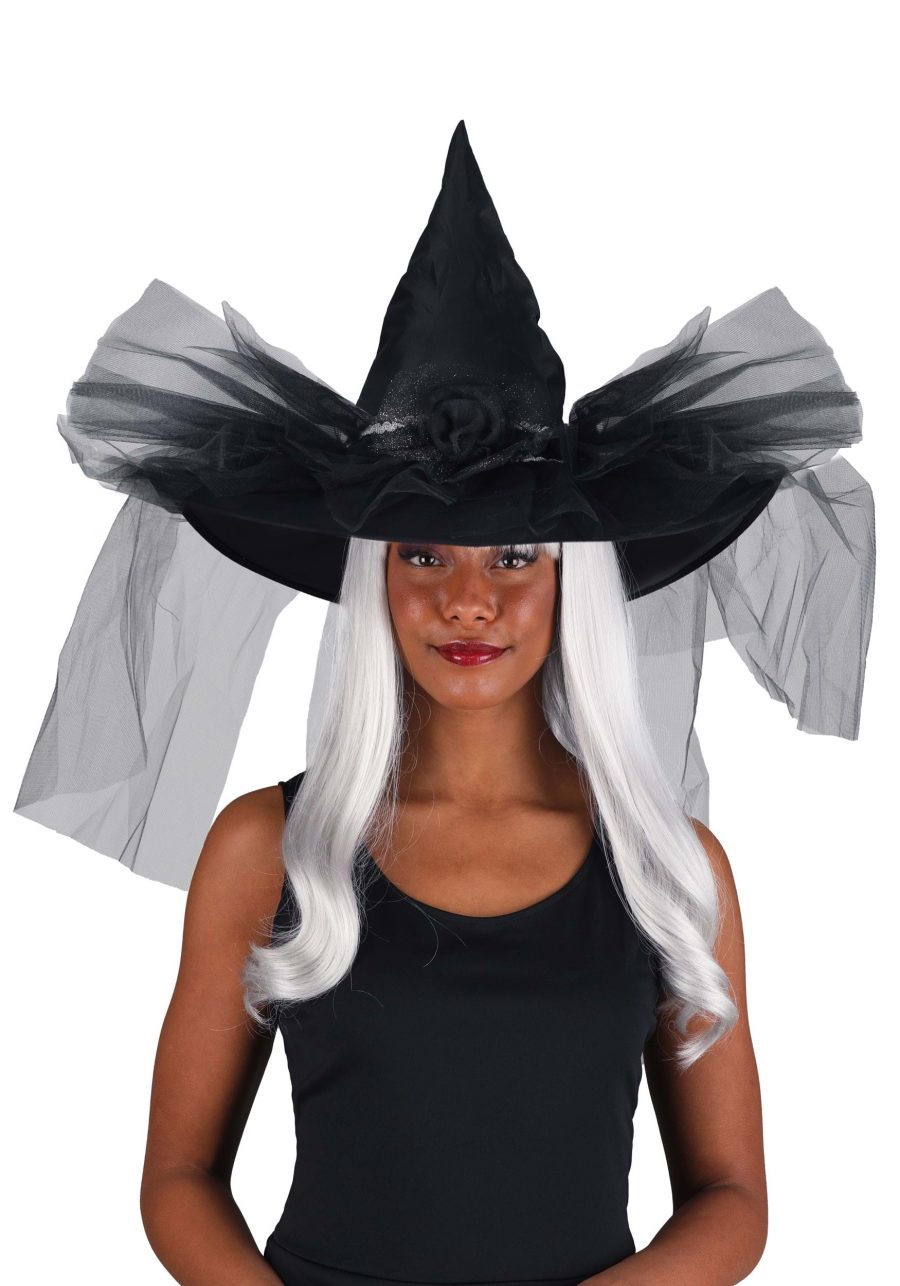 Women's Deluxe Chic Witch Hat