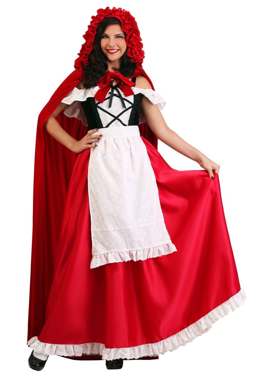 Women's Deluxe Red Riding Hood Costume