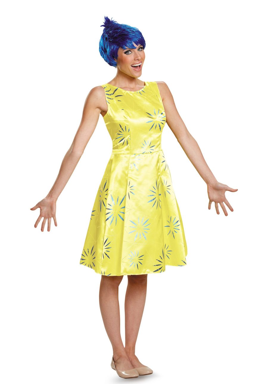 Women's Disney Inside Out Joy Deluxe Costume Dress