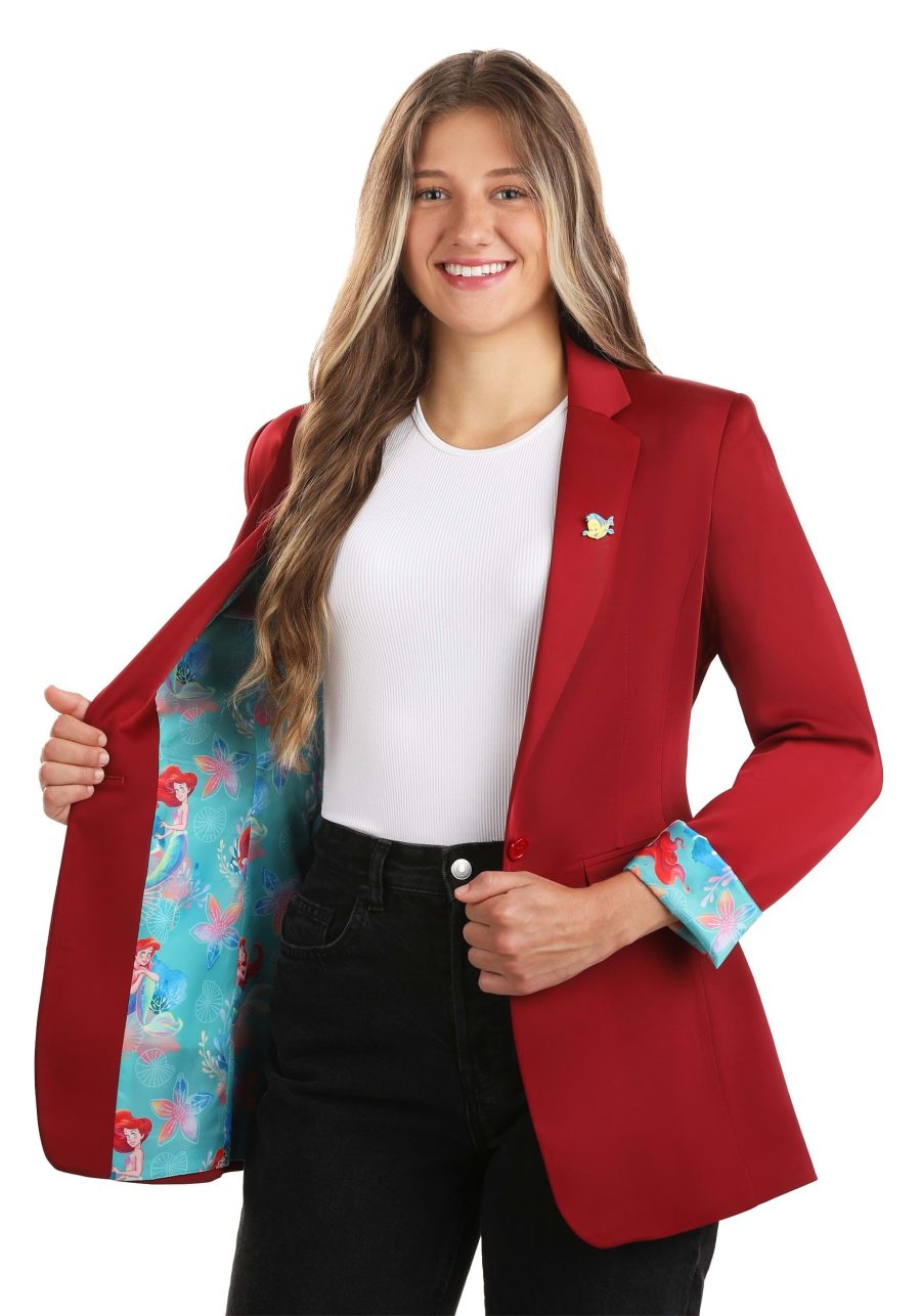 Women's Disney The Little Mermaid Blazer