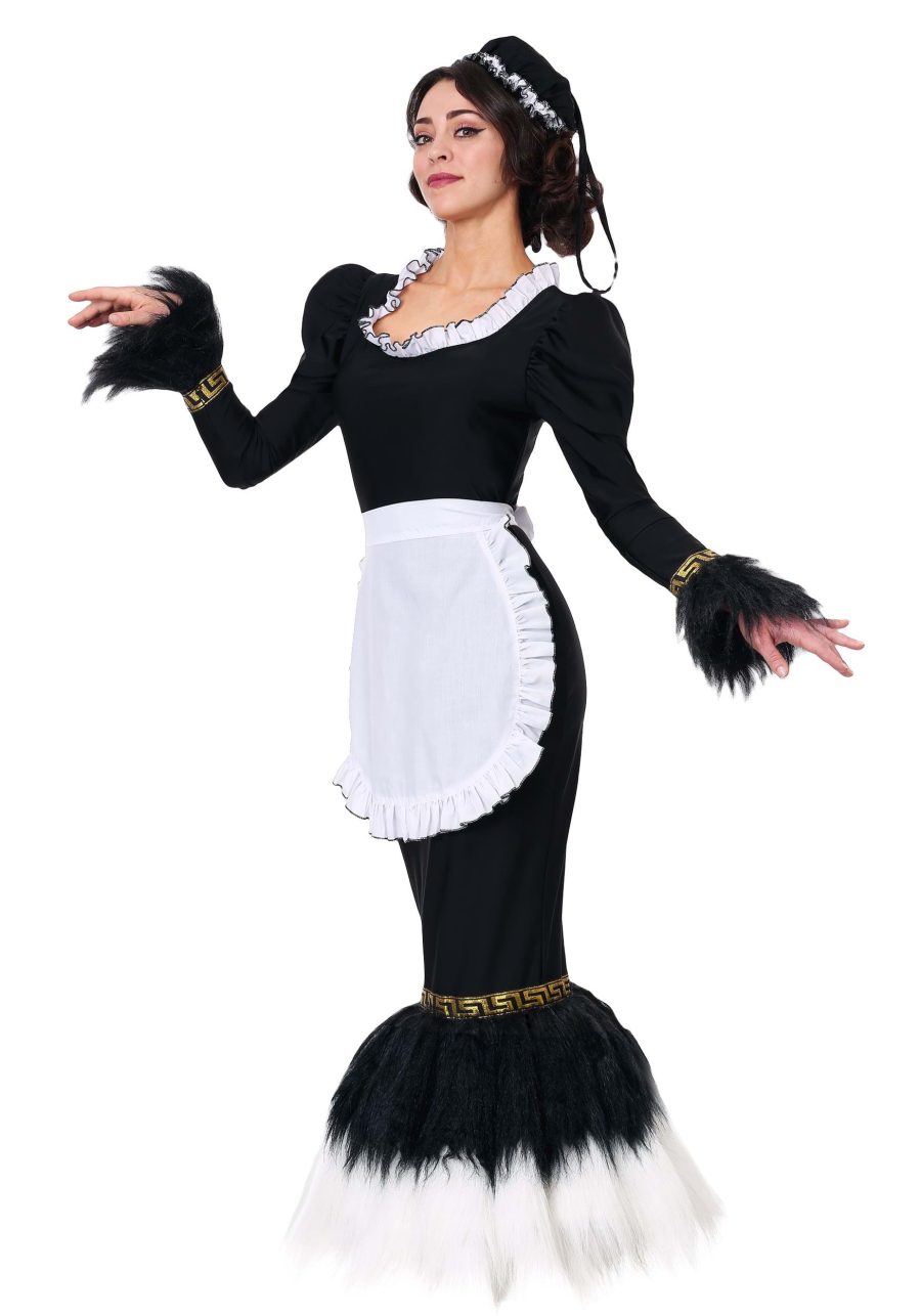 Women's French Feather Duster Costume