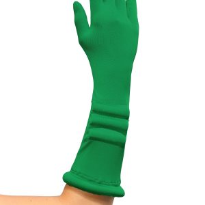 Women's Green Superhero Gloves