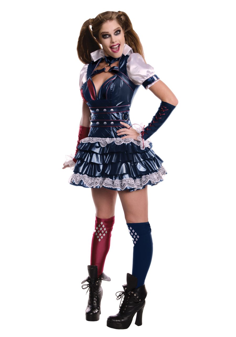 Women's Harley Quinn Secret Wishes Arkham Knight Costume