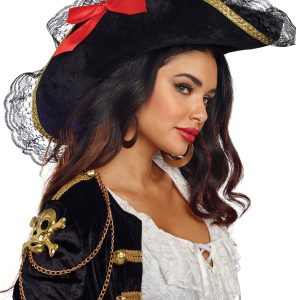 Women's Pirate Costume Hat