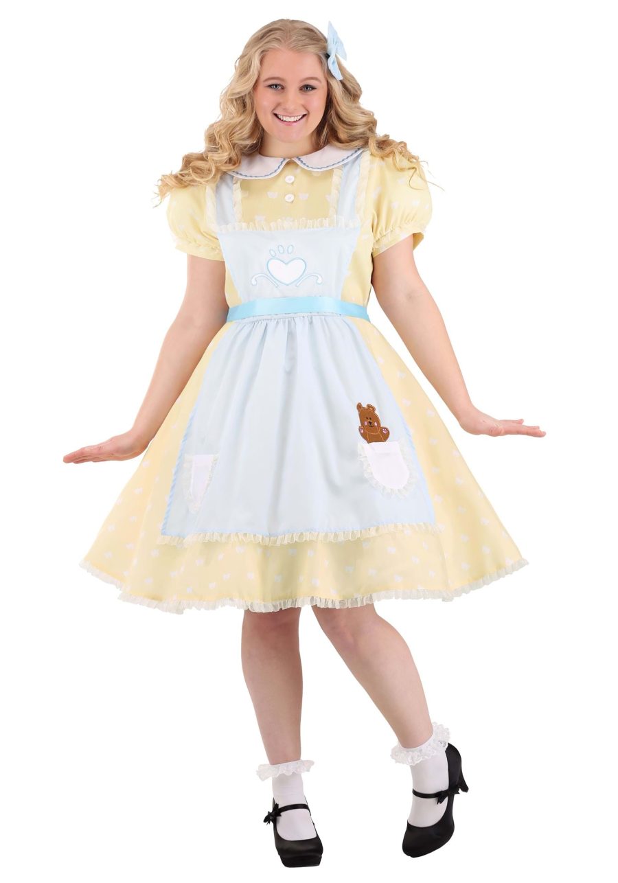 Women's Plus Size Goldilocks Costume