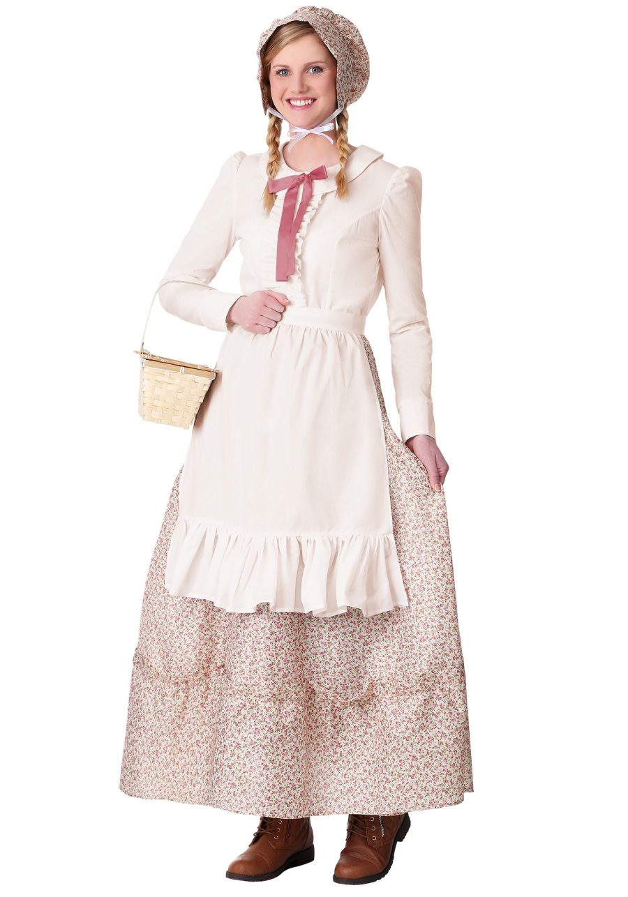 Women's Plus Size Prairie Pioneer Costume