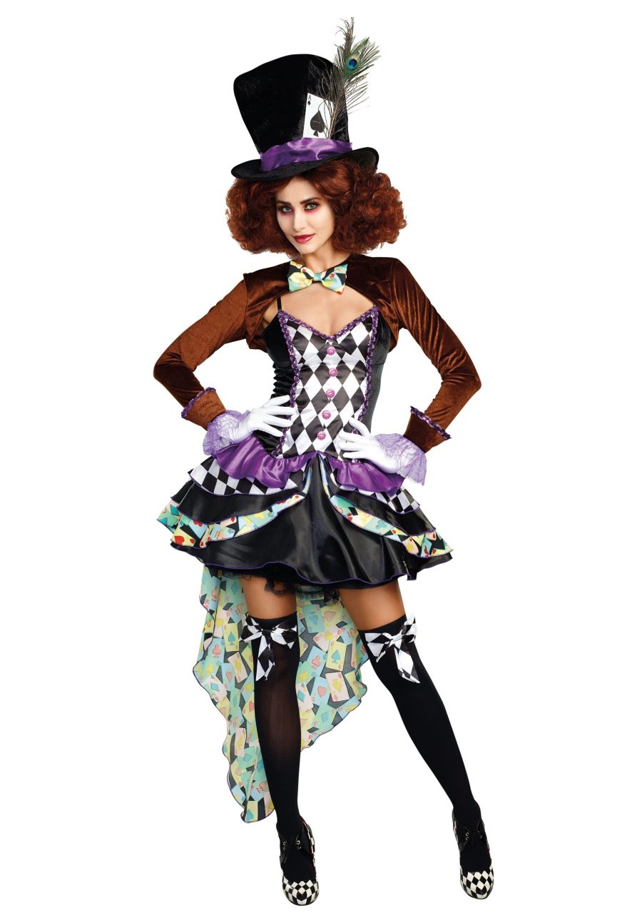 Women's Raving Mad Hatter Costume