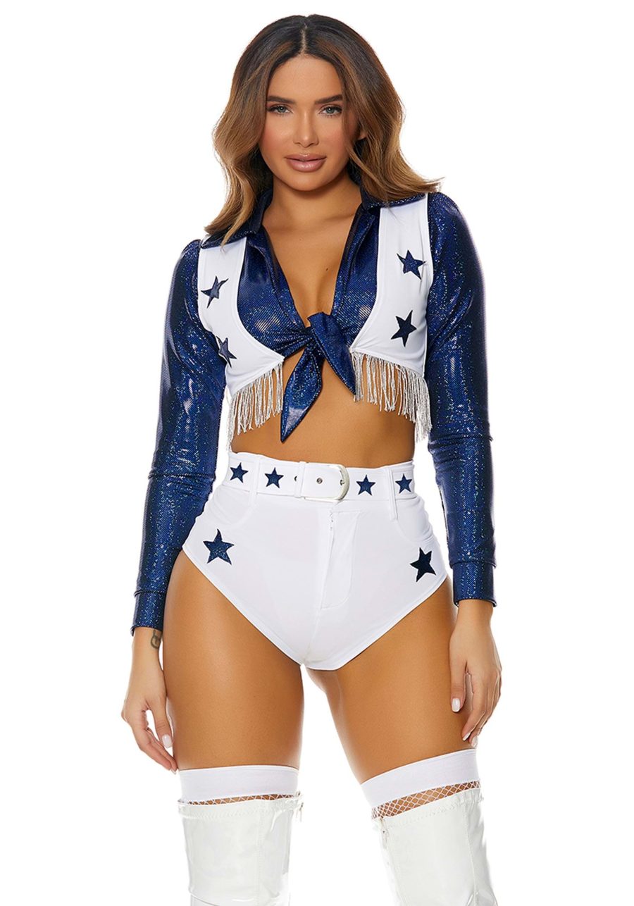 Women's Seeing Stars Cheerleader Costume