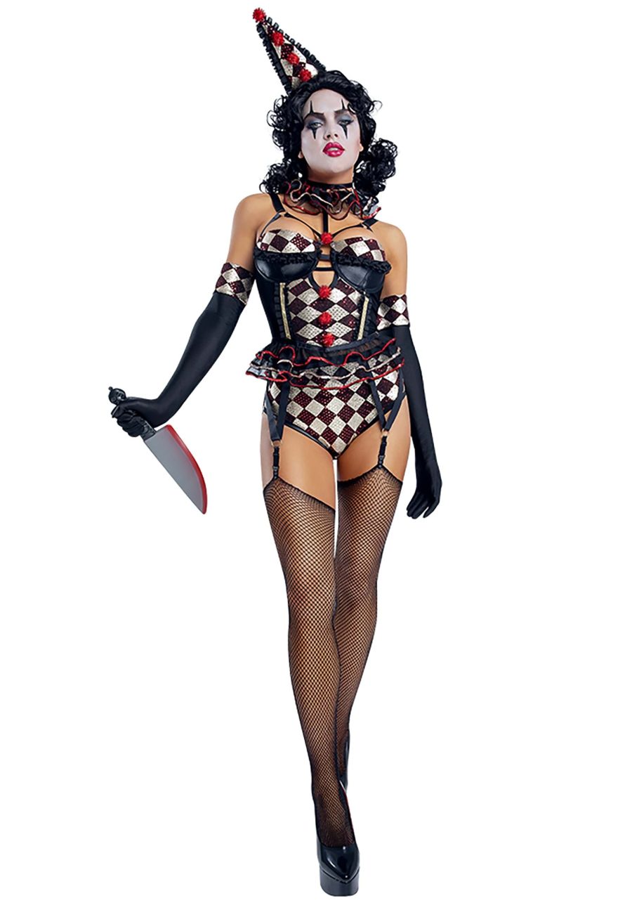 Women's Sexy Killer Clown Costume