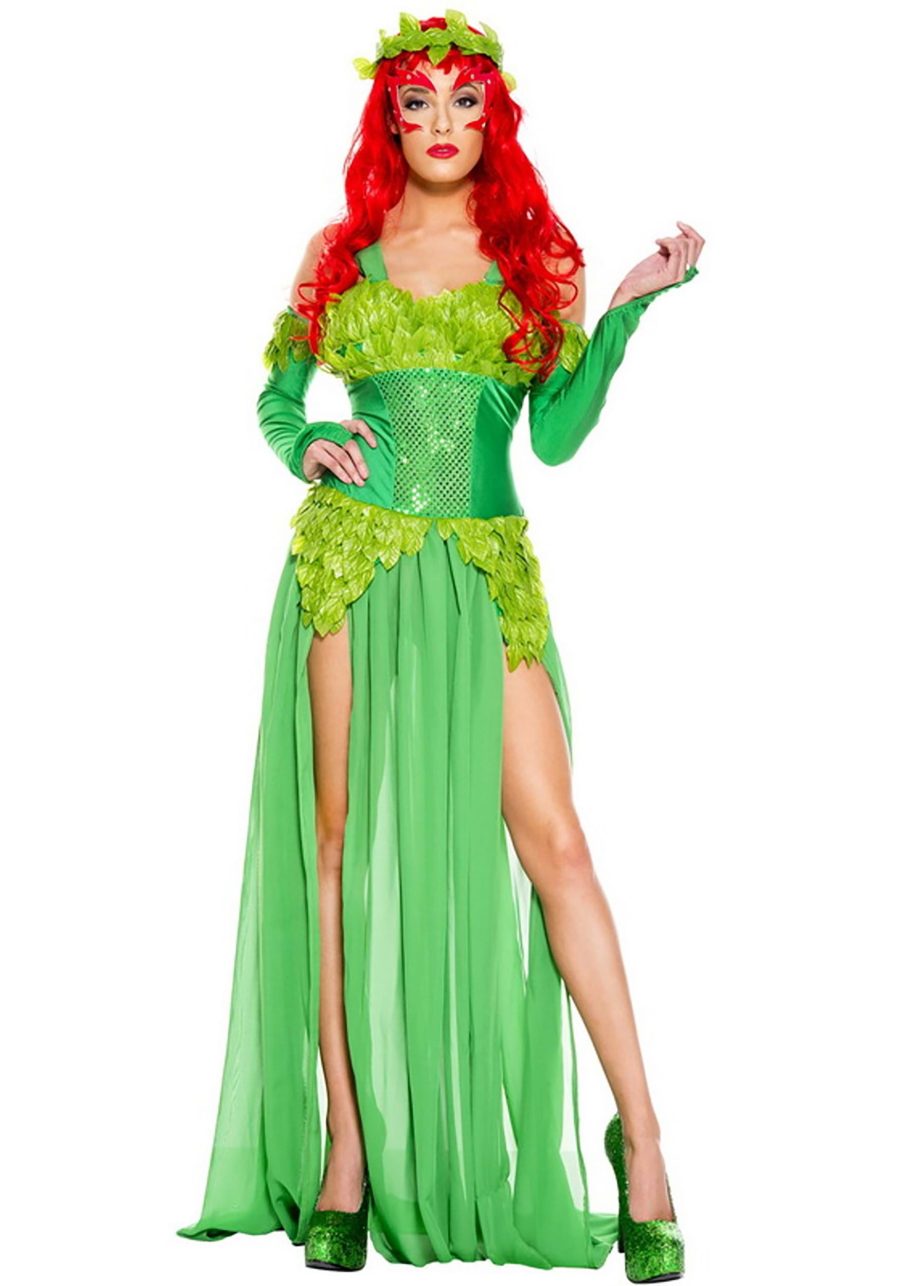 Women's Sexy Poisonous Villain Costume