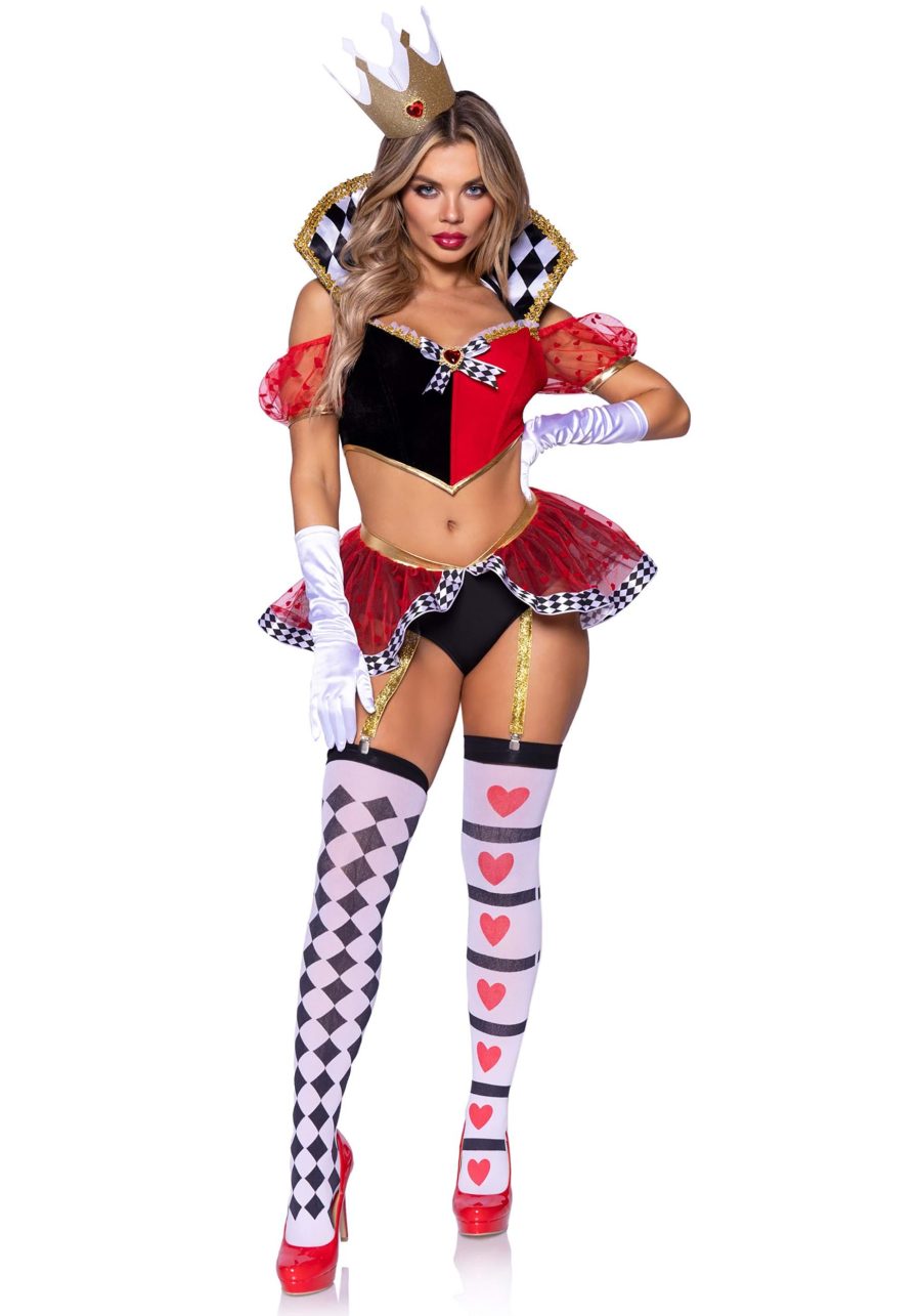 Women's Sexy Royal Queen of Hearts Costume