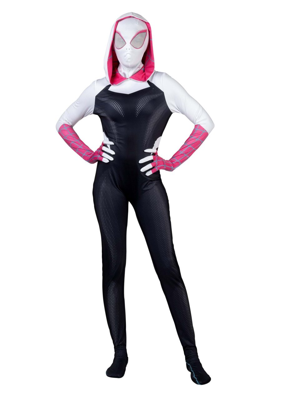 Women's Spider-Gwen Zentai Suit Costume