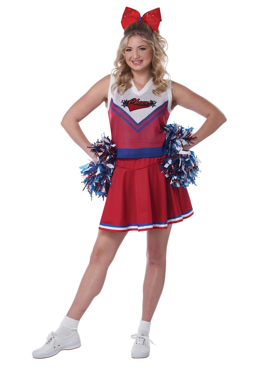 Women's Spunky Cheerleader Costume