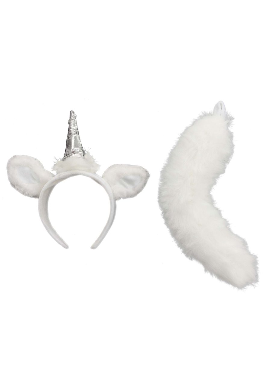 Women's Unicorn Headband and Tail