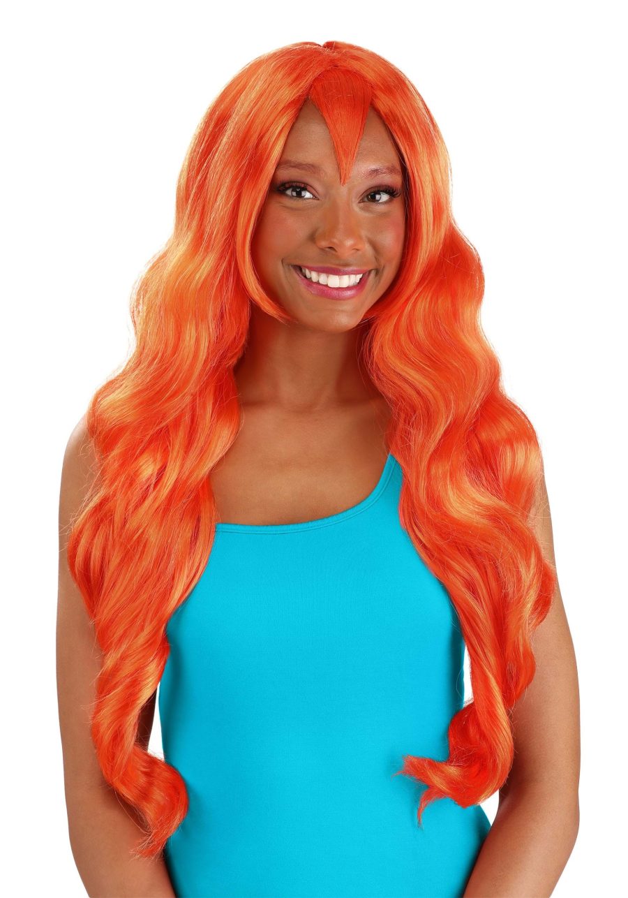 Women's Winx Club Bloom Costume Wig