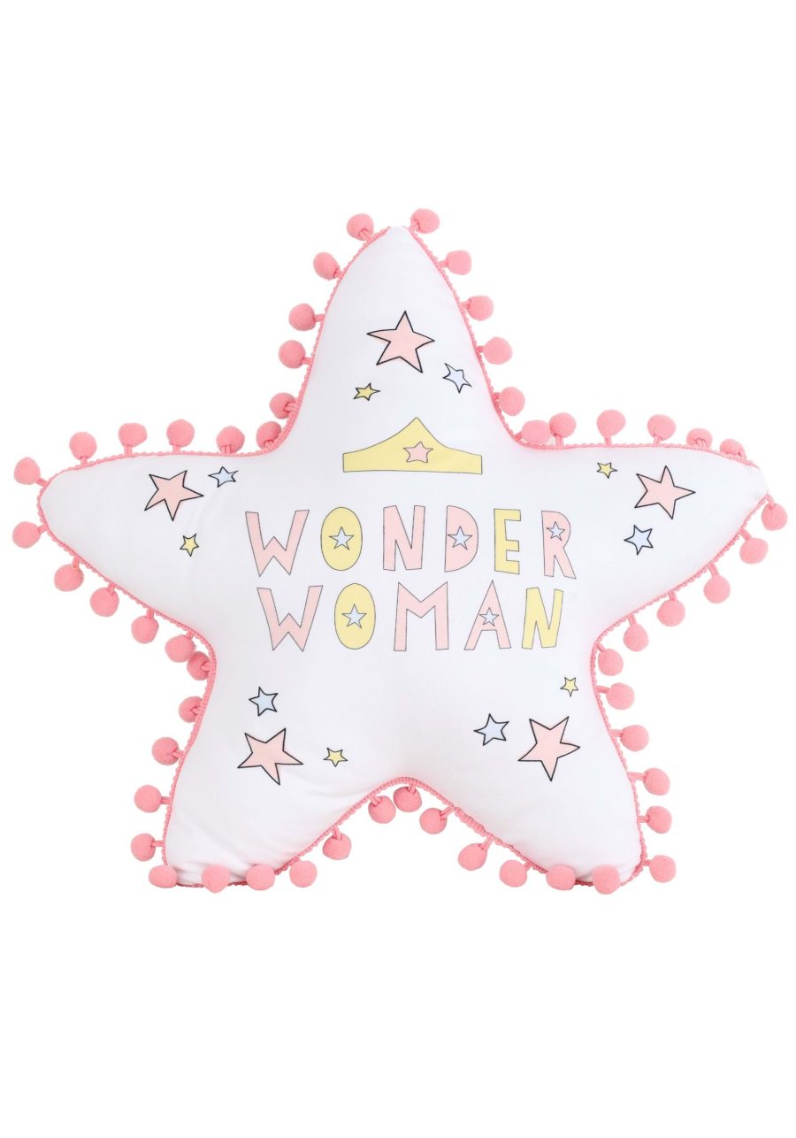 Wonder Woman Star Pillow